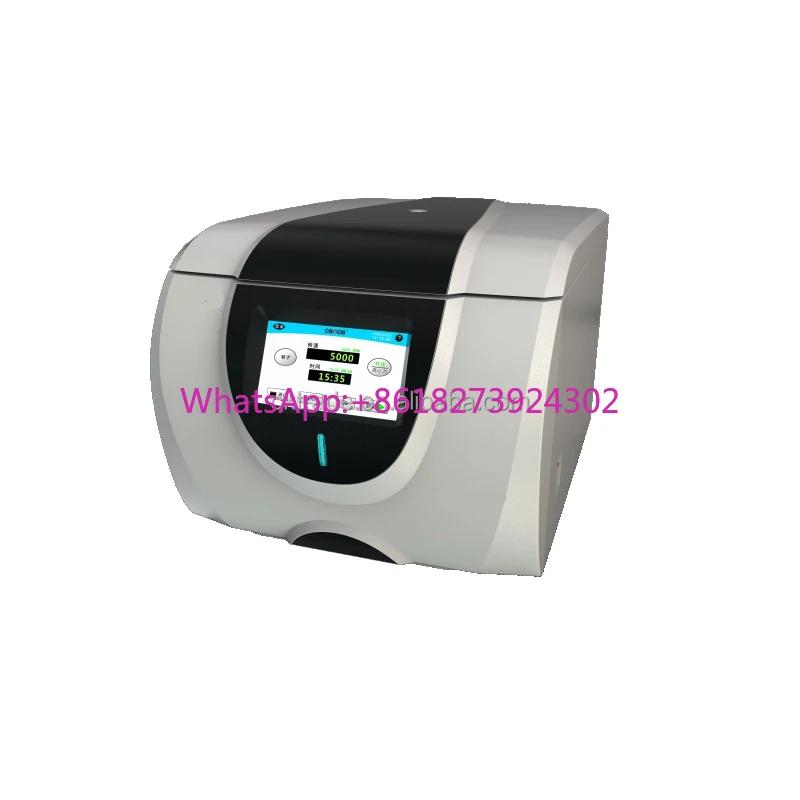 Настольная высокоскоростная центрифуга HT190 19000 об/мин, оснащенная трубкой от 0,2 мл до бутылки емкостью 250 мл.