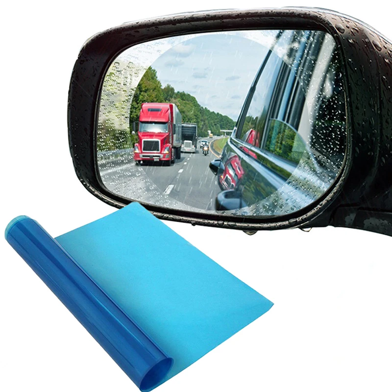 30cmx100cm Car Side Window Rearview Rain Film Anti-Fog Rain-proof Home Window Bathroom Mirror Waterproof Sticker Films