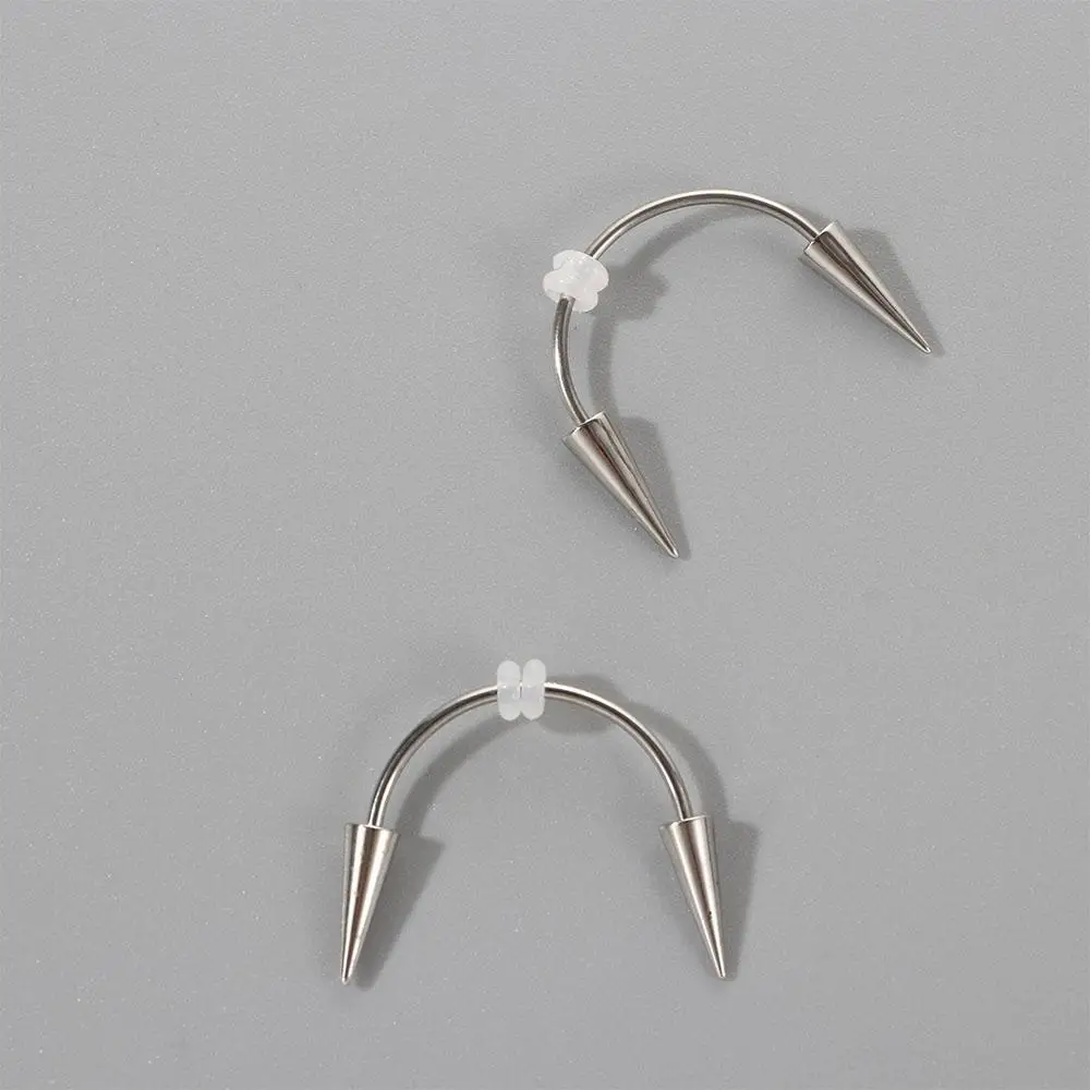 Cool BCR Septum Body Jewelry Piercing In mouth Goth Lips Ring Puncture Mouth Ring Piercing Jewelry Stainless Steel