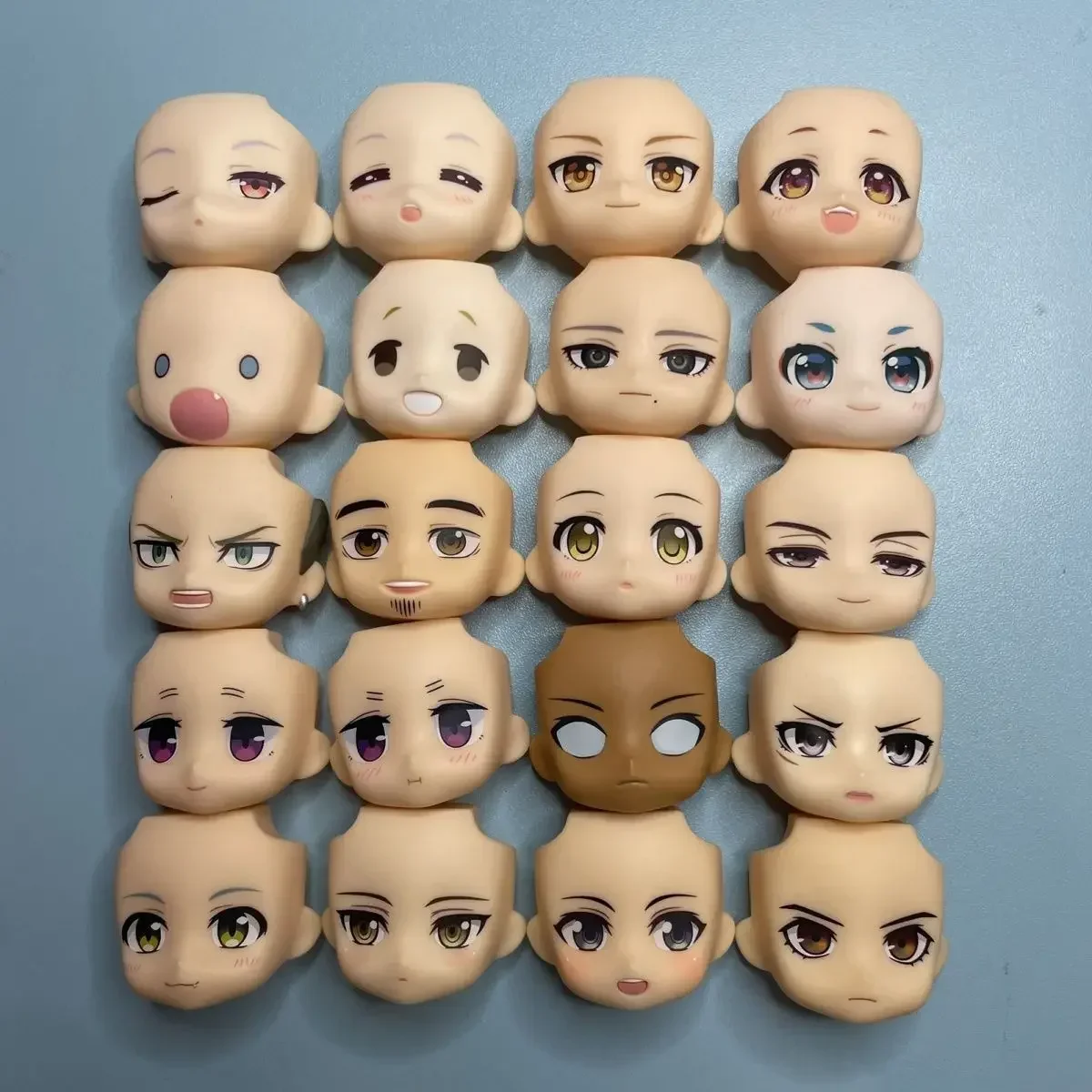 GSC Clay Man OB11 doll universal replacement face expression doll accessories