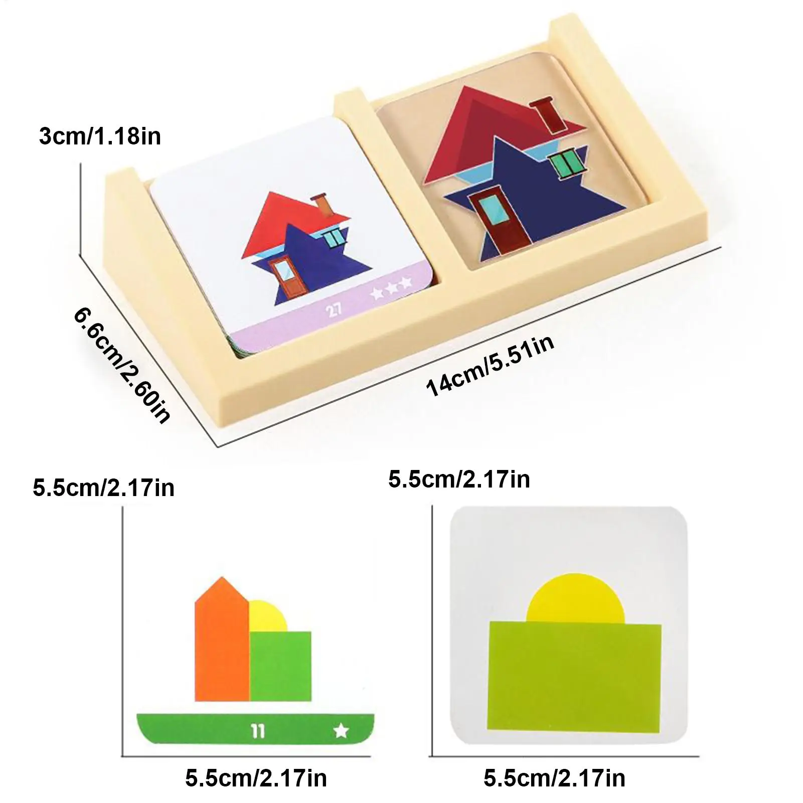 Bloco geométrico quebra-cabeça brinquedos educativos de aprendizagem para criança pré-escolar escola primária sala de aula casa tempo da família