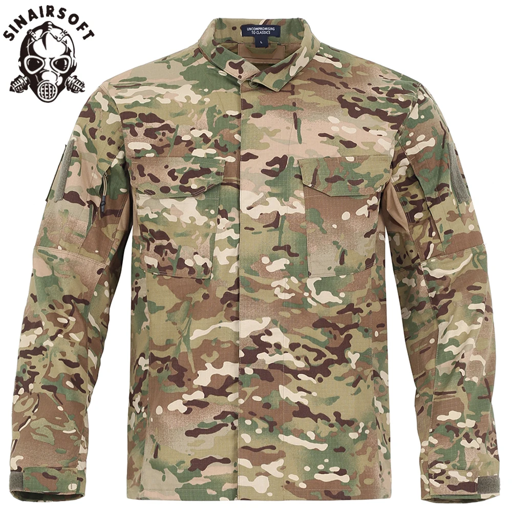 DulMC-Veste d'entraînement multi-terrain, manteau de terrain à manches longues, équipement de plein air CP CamSolomon Gen2, veste d'assaut