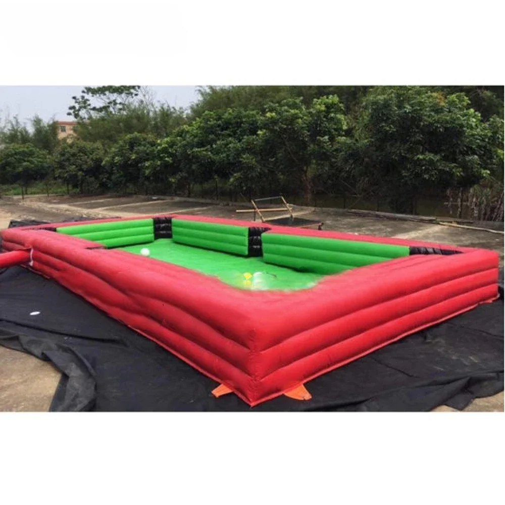 Chinese Made Foldable Avoid Sharp Tent Inflatable Cloth Toy Tents Inflatable Billiards Table For Personal Events And Gatherings