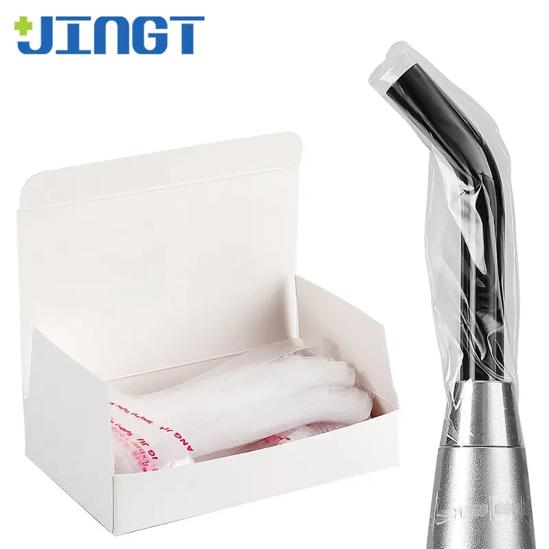 JINGT Dental Light Curing Guide Case Disposable Cover Protective Sleeve Rod Light-Curing Stick Protector Dental Instrument