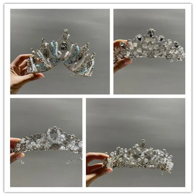 Lowest Price! Flawless Crown With Minor Flaws, But Don't Influence Wearing, Make An Inventory of The Stock Wedding Accessory