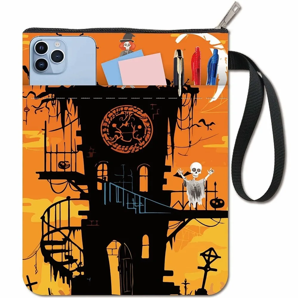 Cloth Book Cover Notebook Wraps Rectangle Castle 280x220mm