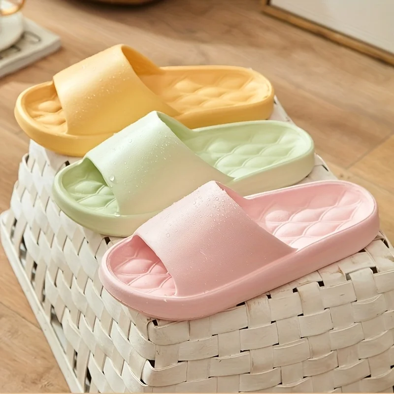 Lady EVA Slippers - Comfortable and Anti-Slip Indoor and Outdoor Household Shoes Bathing Slippers for Bathroom