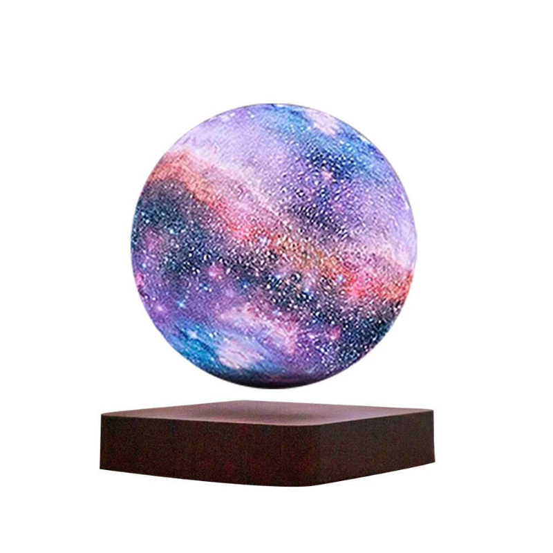 

Magnetic Levitation Galaxy Moon Light Bedroom Bed Decoration 3D Printing Moon Atmosphere Creative Smart Night Light