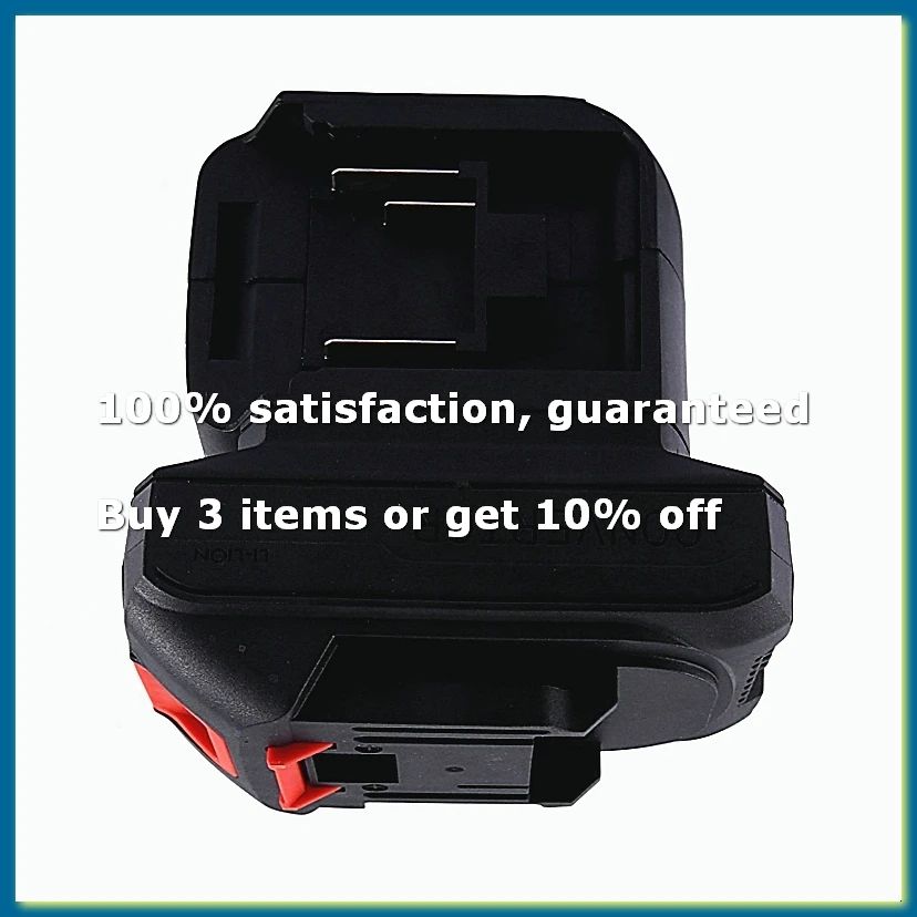 ●2 in 1 Power Adapter for Electric Impact Drill Wrench Screwdriver Li-Ion Battery Converter