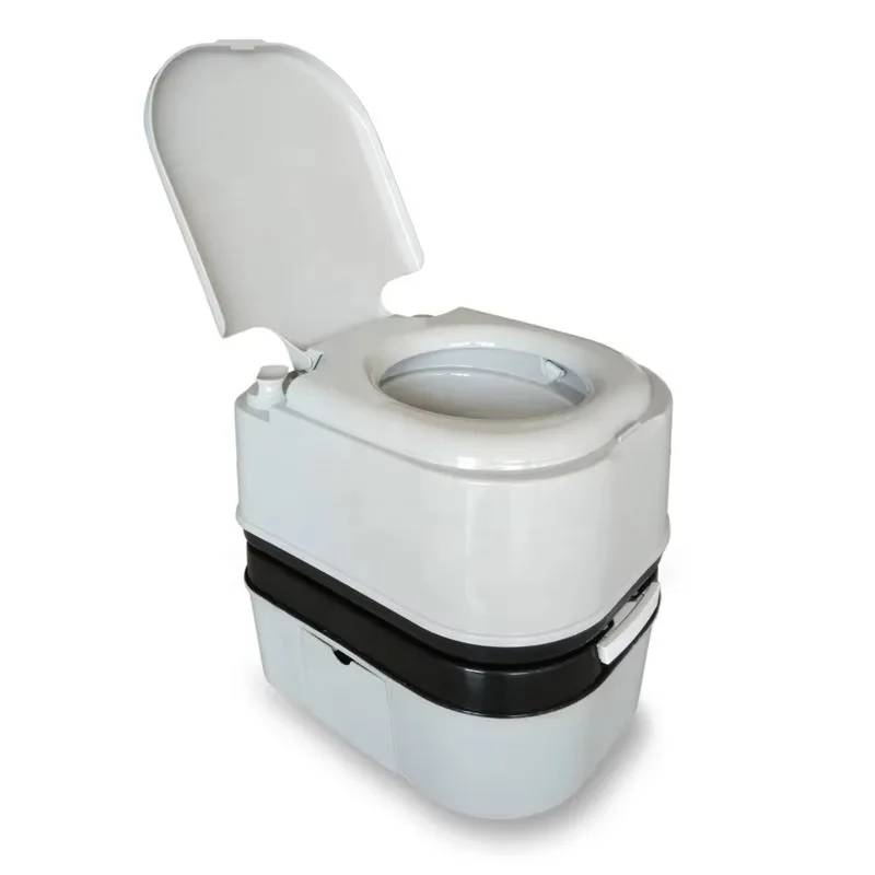 Inodoro portátil para acampar, viajar, RV, Camper al aire libre, inodoro de viaje portátil