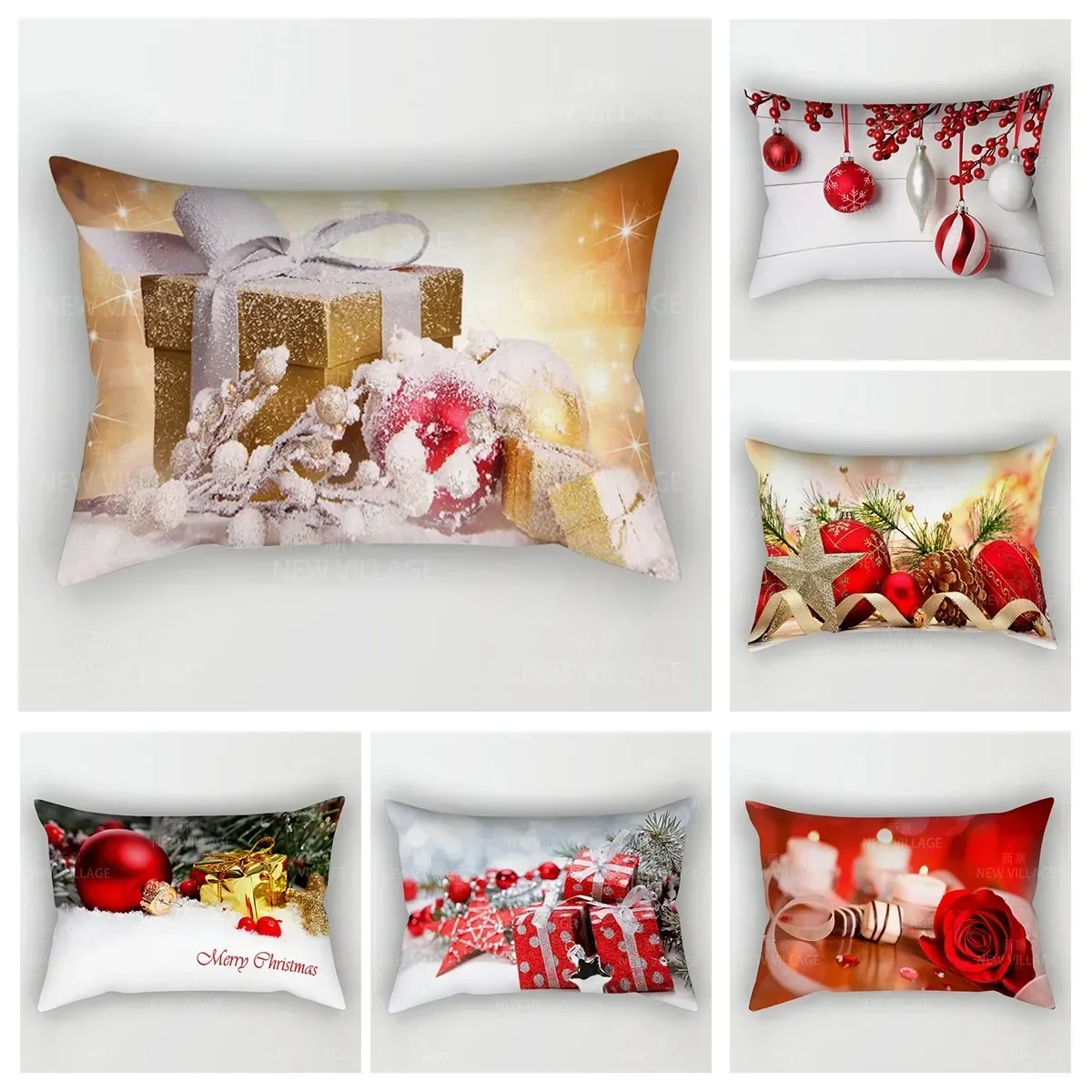 

Home autumn decoration christmas pillow cushion cover Home decorations throw pillow covers 30*50 pillowcase 30x50 40x60 50*70