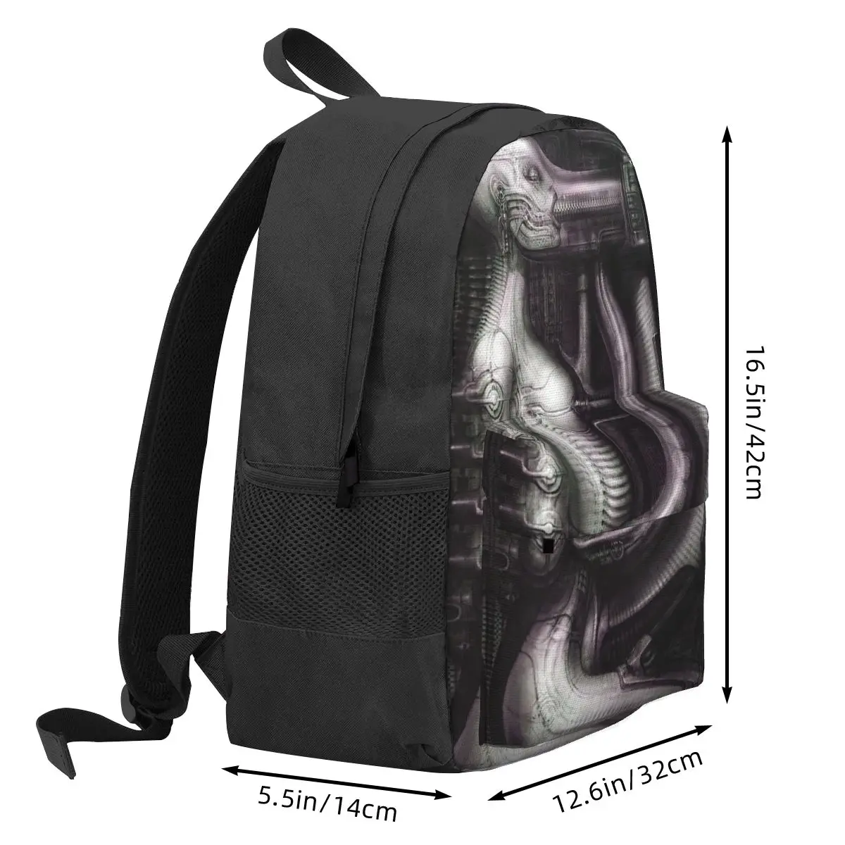 GIGER SORAYAMA Backpack Hot Sale Daypack Large Capacity Boys Girls BookBag School Bag Shoulder Bags for Men Women