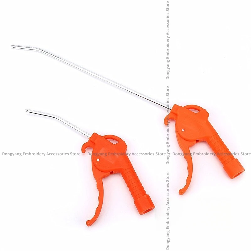 1PCS Air Gun Pneumatic Air Blow Gun Long Air Gun Air Duster Cleaner 42cm 25cm Computer Embroidery Machine Accessories