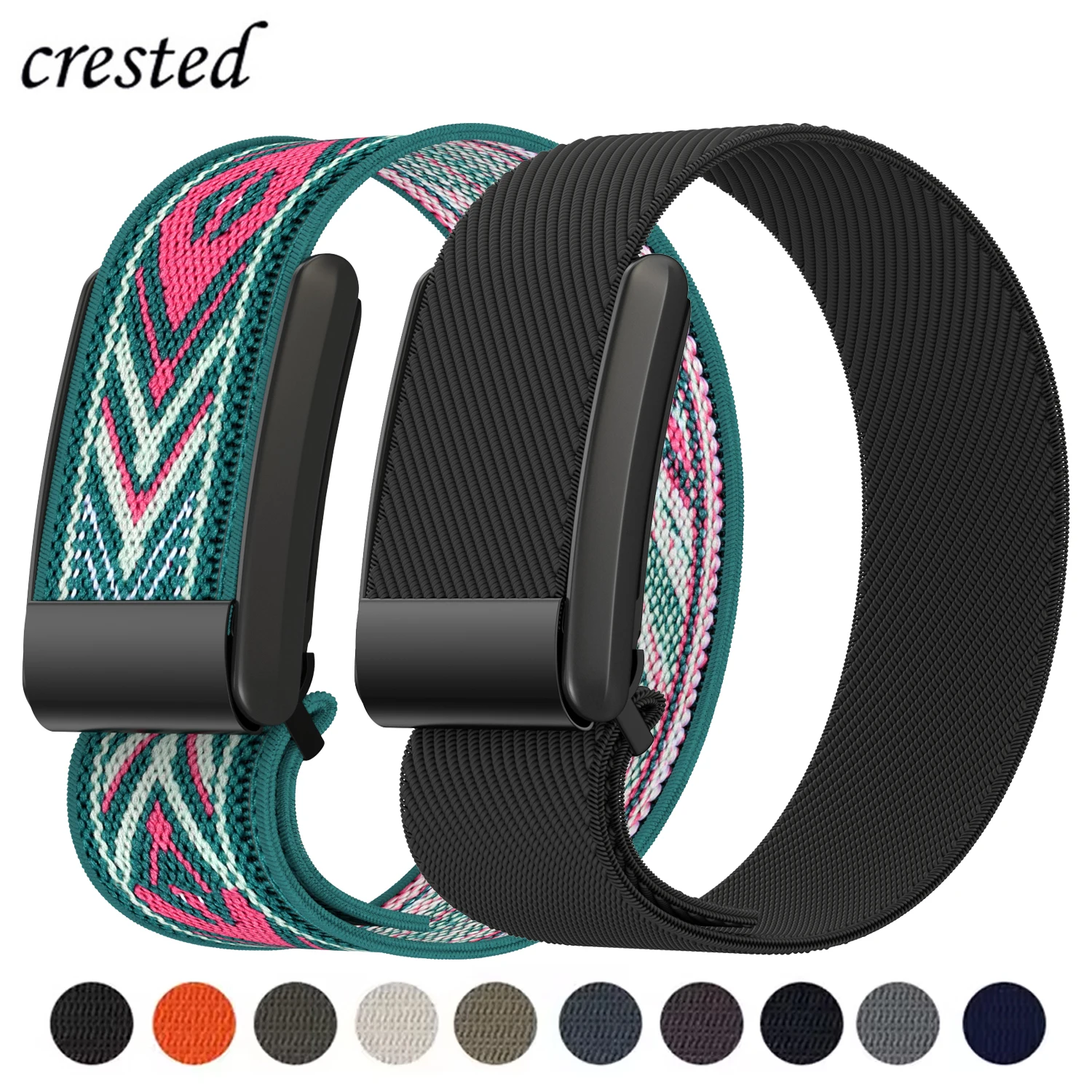 

Nylon Straps for Whoop 4.0 Band Whoop 3.0 Stretchy watch Sport bracelet correa elastic wrist replacement for Whoop 4.0 3.0 Bands