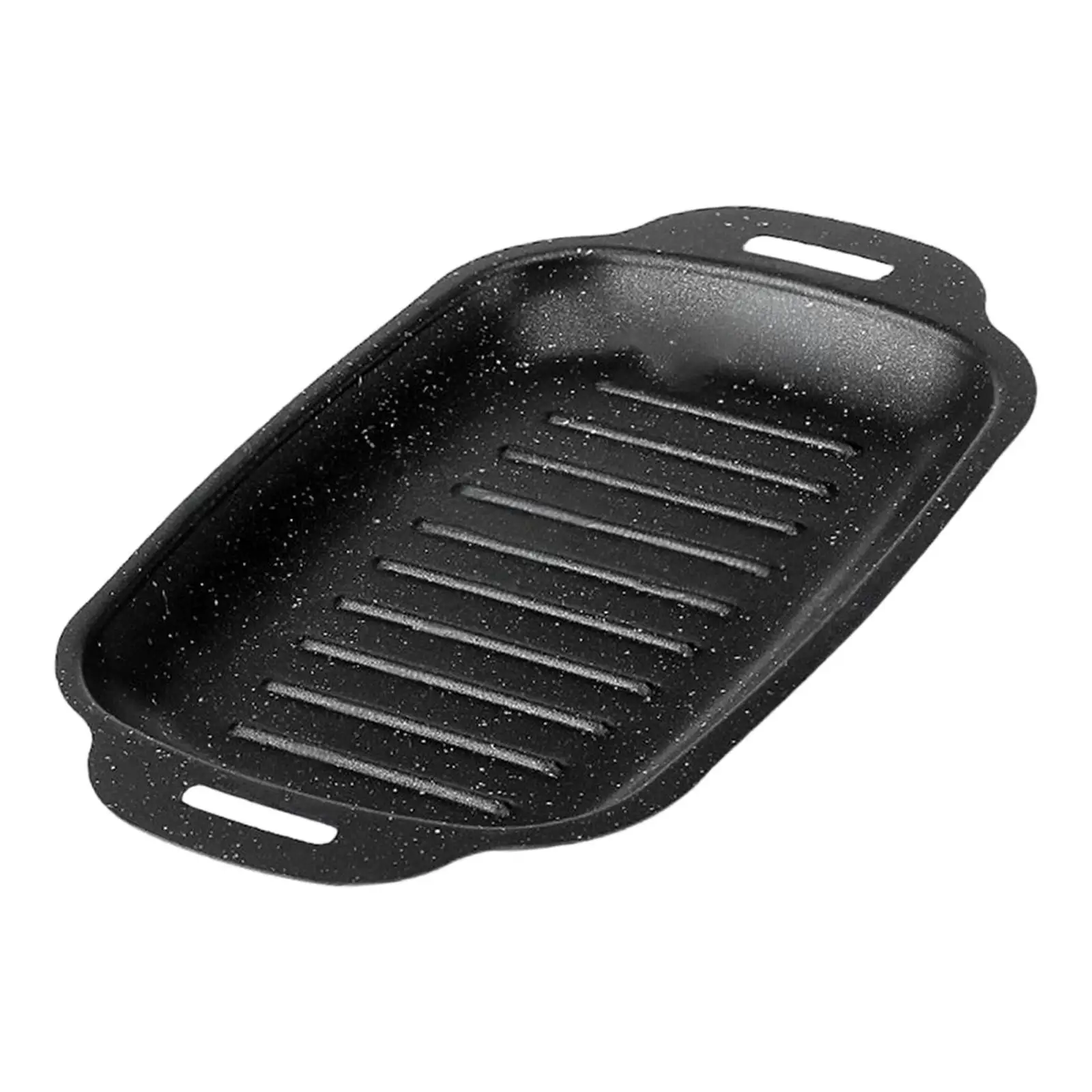 Maifan Stone Nonstick Grill Griddle Fry Pan Rectangle for Kitchen Induction Gas Stove Use
