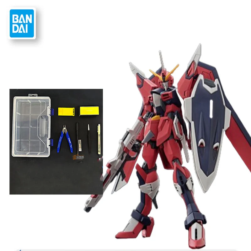 Oryginalny model do składania Gundam HGCE 224 HG 1/144 New Life Destiny DESTINY od Bandai, figurka anime, zabawka dla dzieci, prezent.