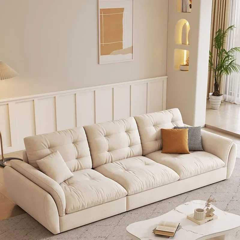 Relaxing Cozy Lazy Sofa Unique Soft Modern Simple Puffs Living Room Sofas