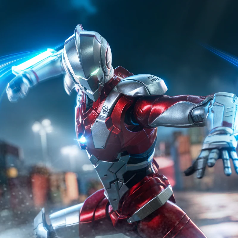 ZD Toys Ultraman Tiga figura de acción conjunta móvil Agul Geed Trigger Ace Seven Jack Ultraman figura de colección para adultos regalo