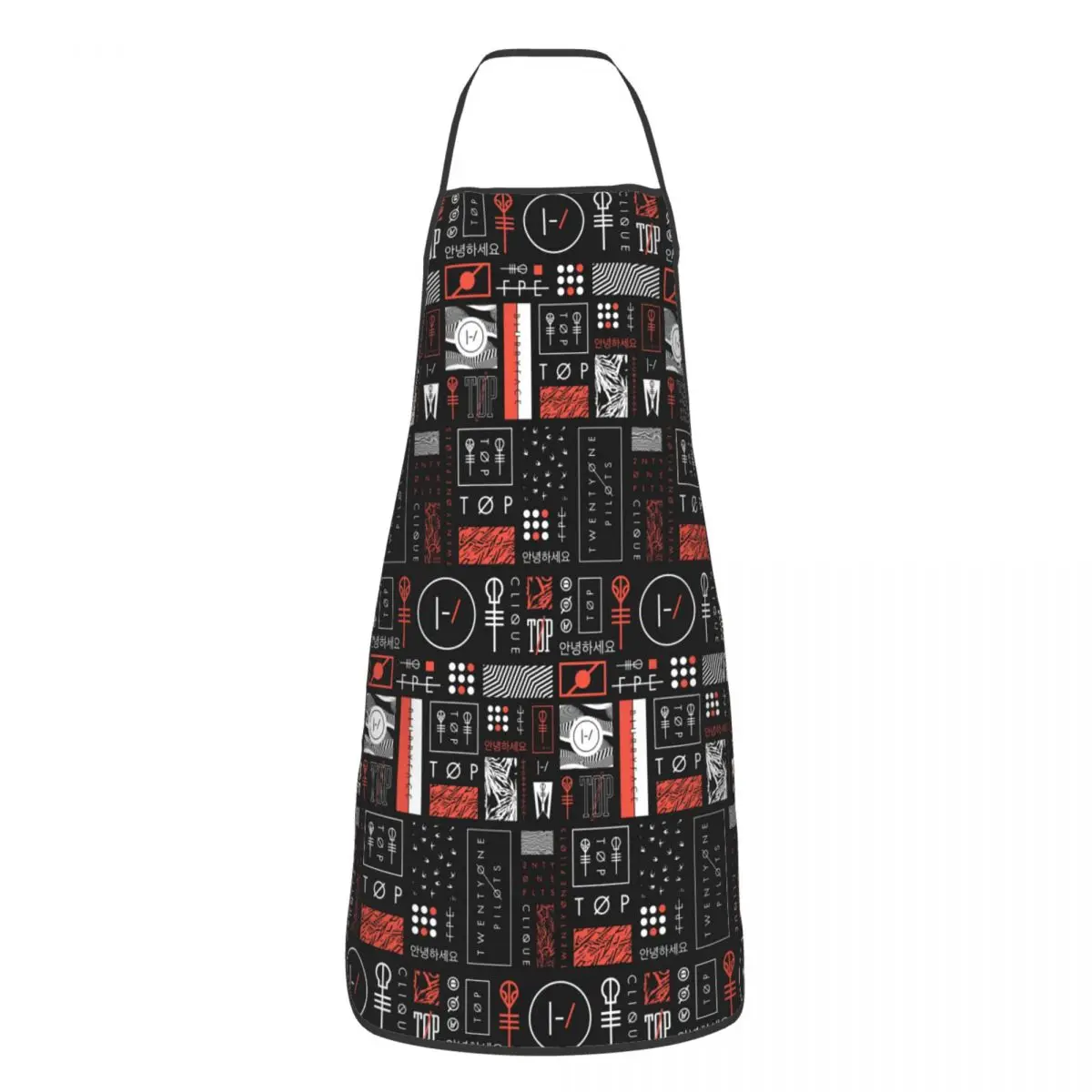 Custom Unisex New T-Twentys One P-Pilots Group Bib Apron Adult Women Men Chef Tablier Cuisine for Kitchen Cooking Painting