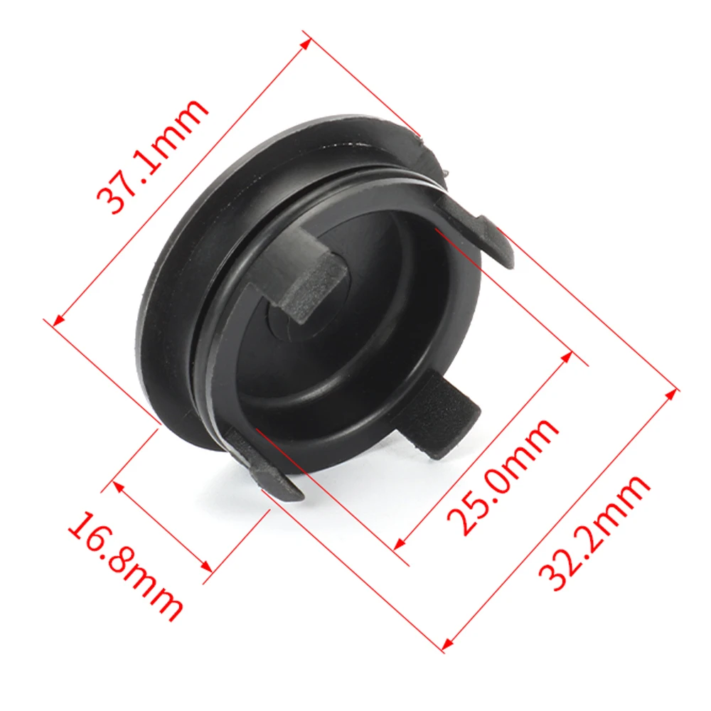 1/10PCS 12513-P72-003 Black Cylinder Head Rear Cam Plug With Seal Fit For Honda Civic CR-V Acura Insight CR-Z 12513P72003