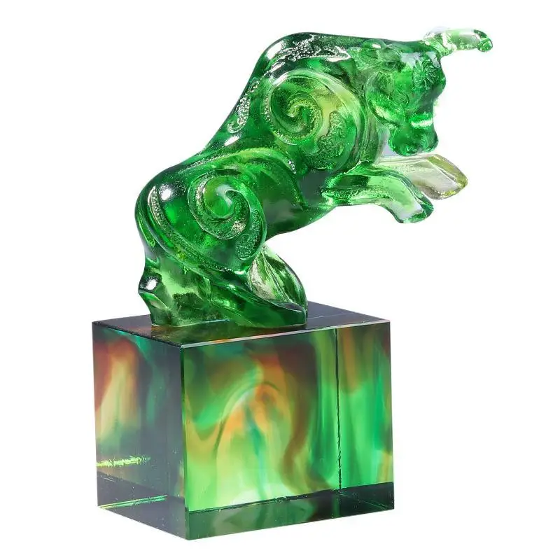 Glazed ornaments, twelve zodiac cattle, lettering handicrafts, birthday gifts, souvenirs