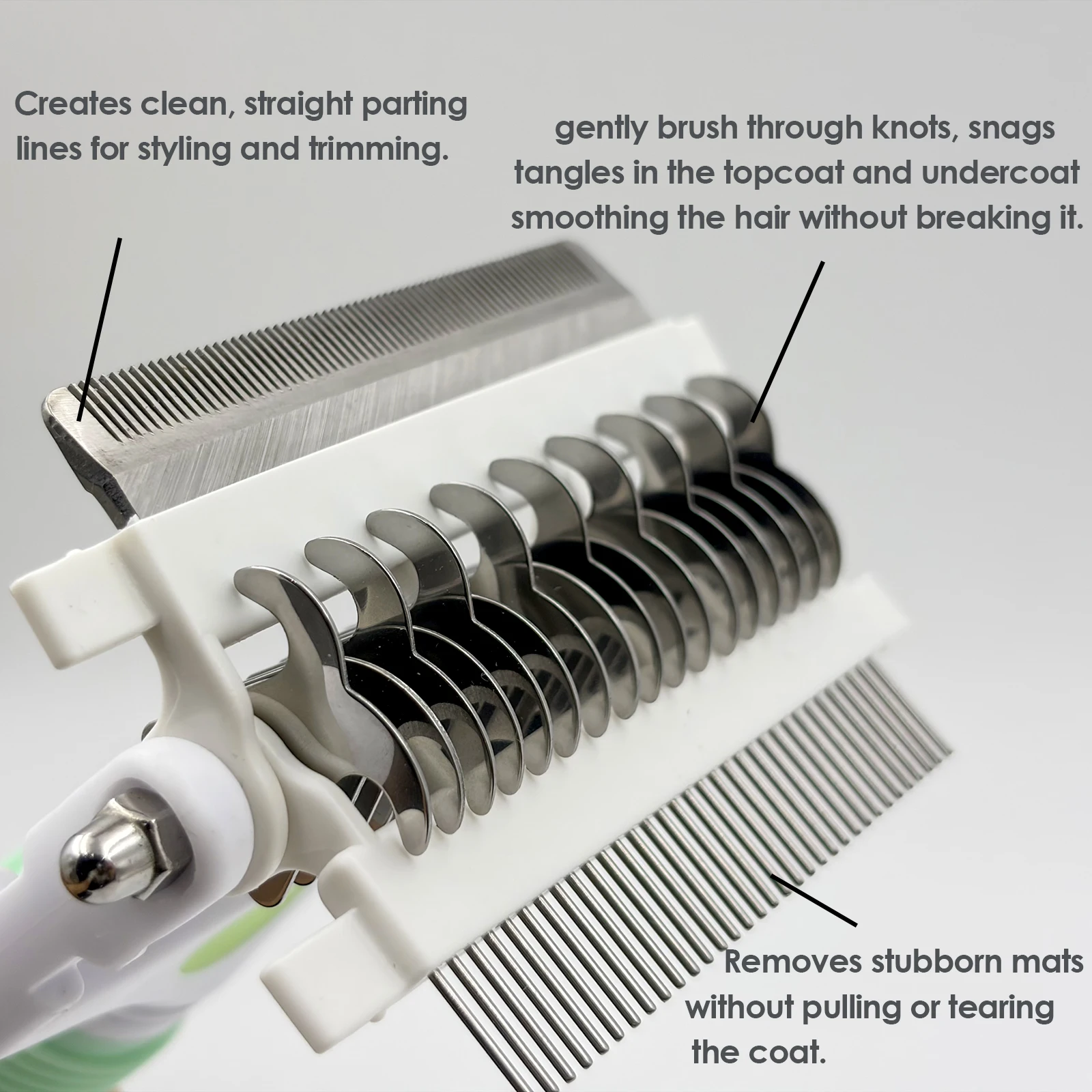 3 in 1 Pet Deshedding Brush 6