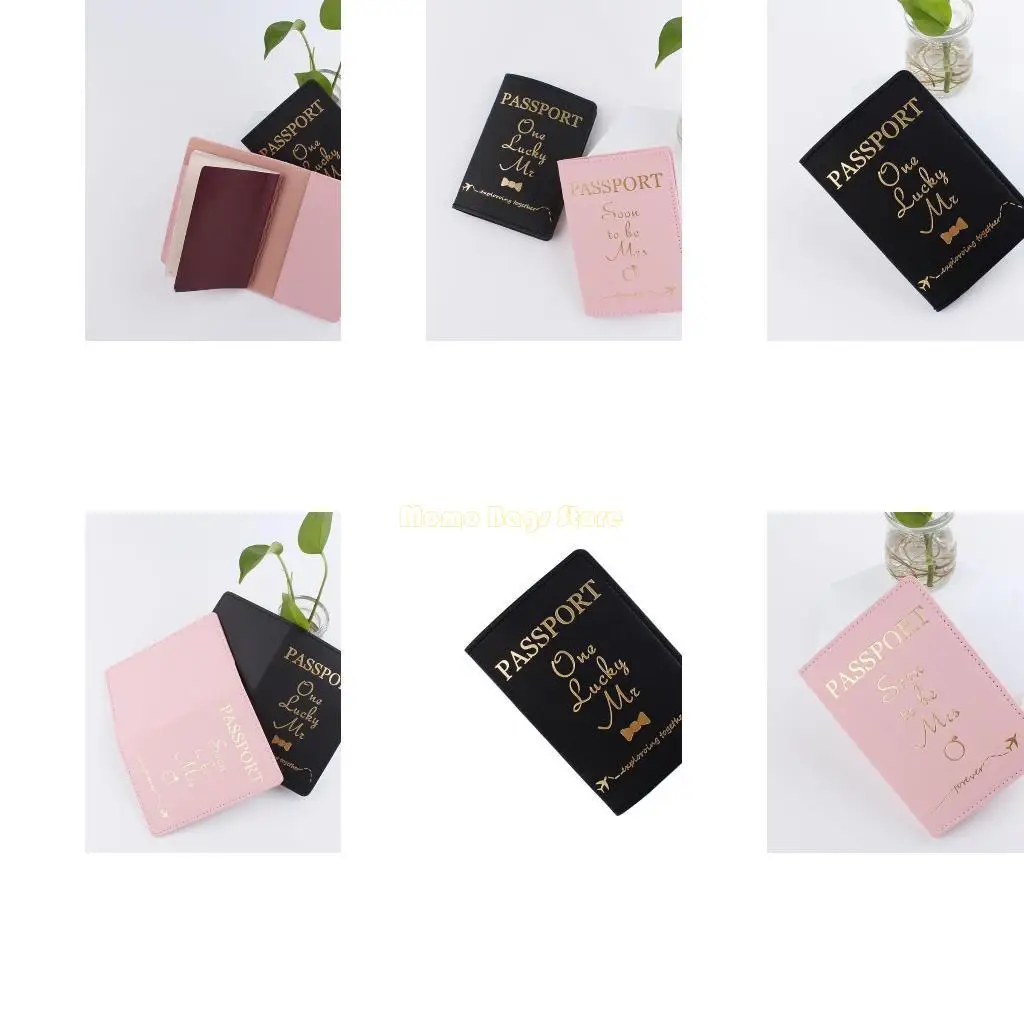 

X90d жених женился на свадебном медовом месяце кожаный паспорт для корпуса