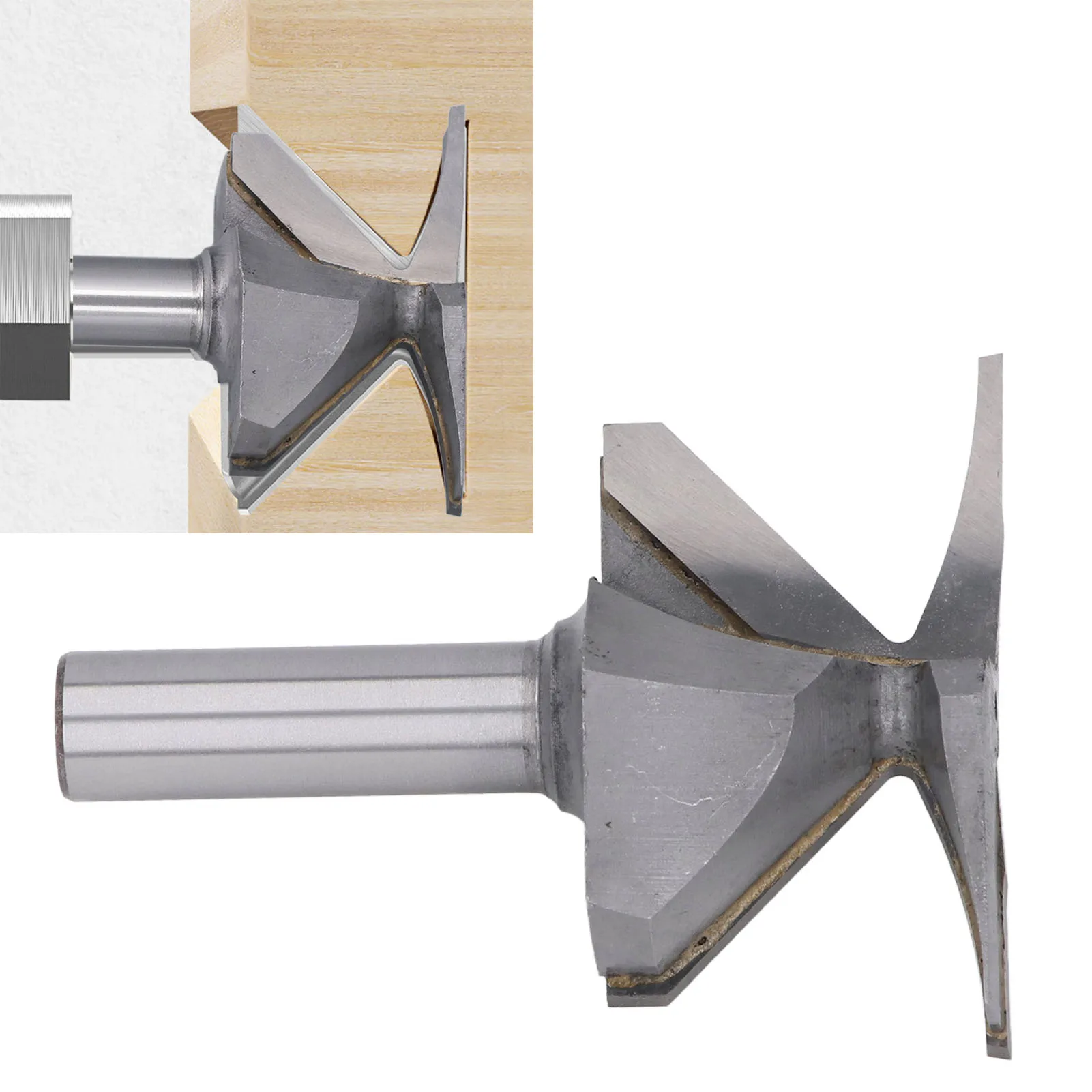 

Фреза для гибки кромки с интегрированным шарниром, хвостовик 1/2 дюйма, промышленная фреза для изготовления дверей шкафов, фреза для деревообработки