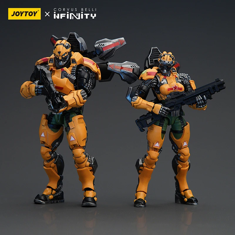 

1/18 JOYTOY Action Figure Infinity Yu Jing Special Action Black Ops Team Tiger Soldier Anime Model