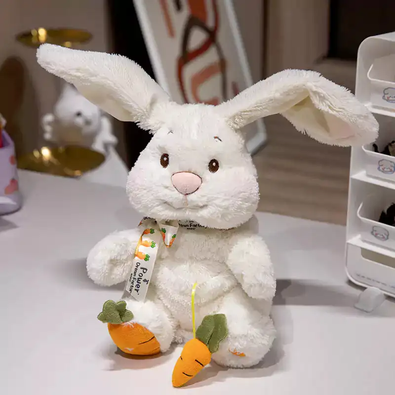 Electric Rabbit Plush Toy Comfort Toy for Children