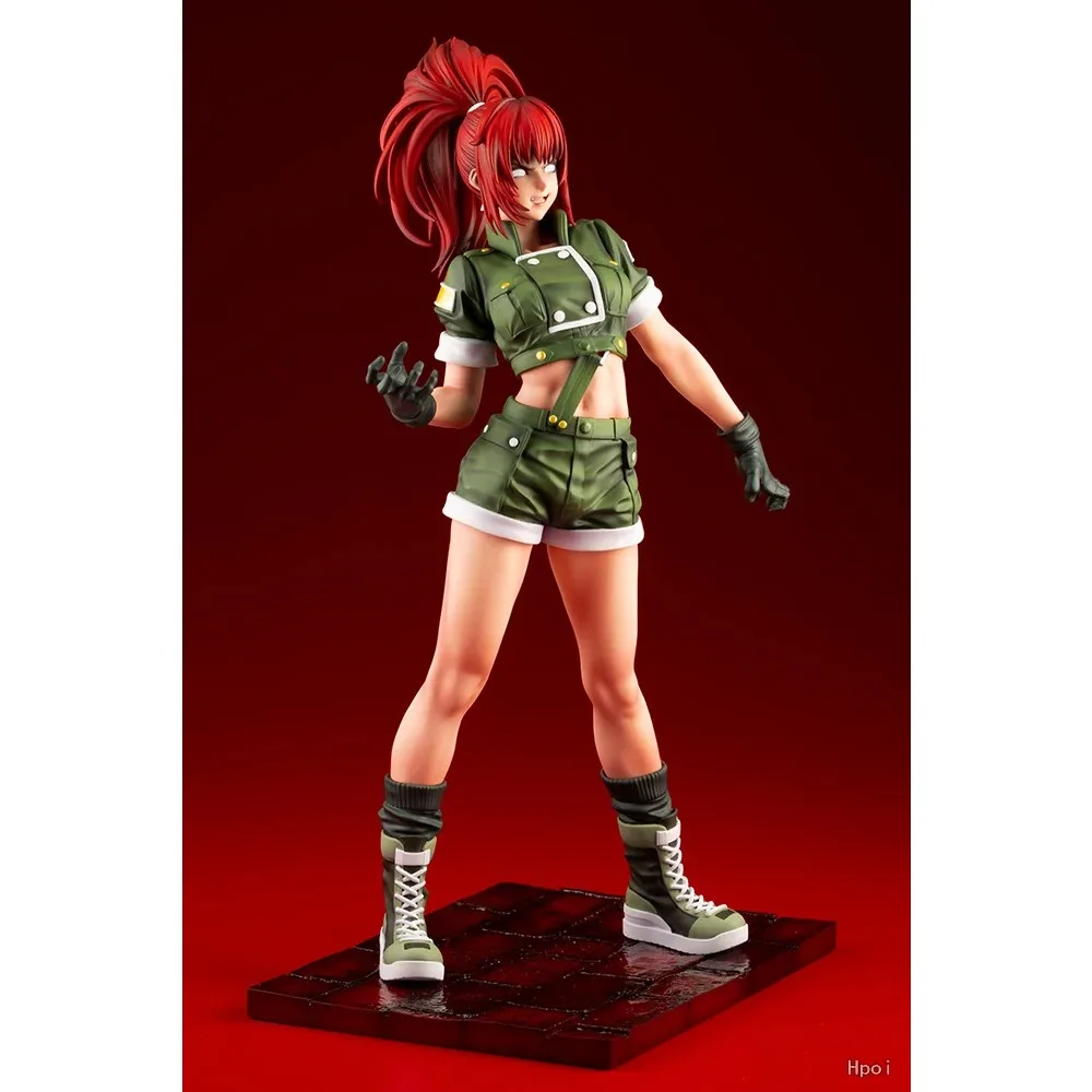 Kotobukiya SNK Leona Heidern Anime-Figur aus THE KING OF FIGHTERS '97 Awakening, Maßstab 1/7, Spielzeug und Dekorationen