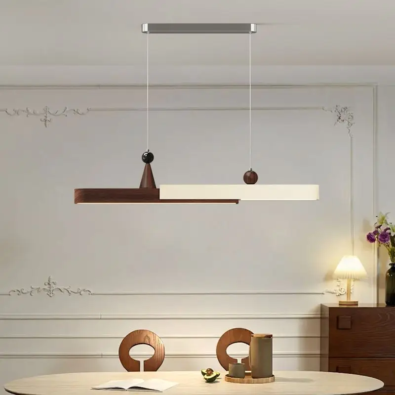 

Modern Minimalist Home Decor Long Strip Pendant Lamp for Kitchen Island Restaurant Board Chandelier Indoor Lighting Fixture