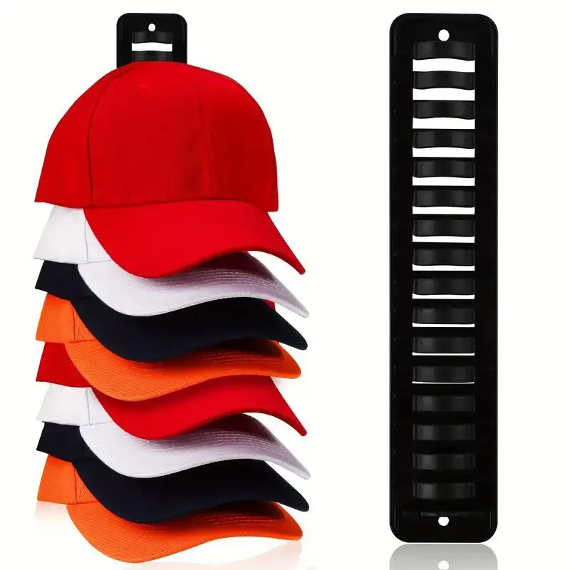 Wandmontierter Kappenständer, Huthalter, Hut-Organizer, Baseballkappe, Handtuchhalter, Halter, Schrankaufhänger, Aufbewahrung, platzsparend, VIE LENTE