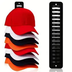 Wall Mounted Cap Rack Hat Holder Hat Organizer Baseball Cap Towel Rack Holder Closet Hanger Storage Space Saving VIE LENTE