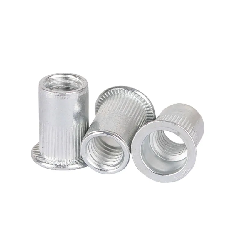 Rivet nuts M3 M4 M5 M6 M8 M10  Aluminum Alloy Rivnut Flat Head Threaded Rivet Insert Nutsert Cap Rivet Nut