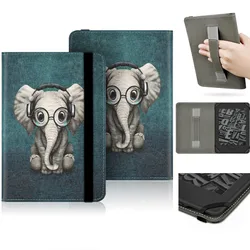 Universal Cover for 6 Inch EBook INKBOOK CLASSIC 2 Energy Sistem EReader Pro 4/Screen Light HD/Pro HD 6 Inch Ebook Cute Case