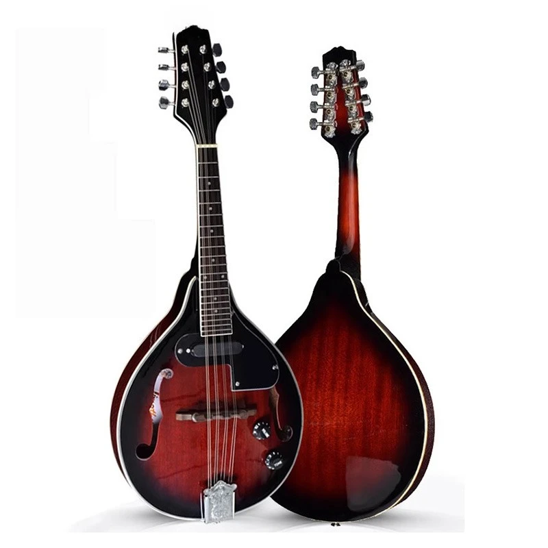 

8 String Mandolin Sound Electric Dual-purpose Mandolin Professional Portable Mandolins Adult Children Performance Performance