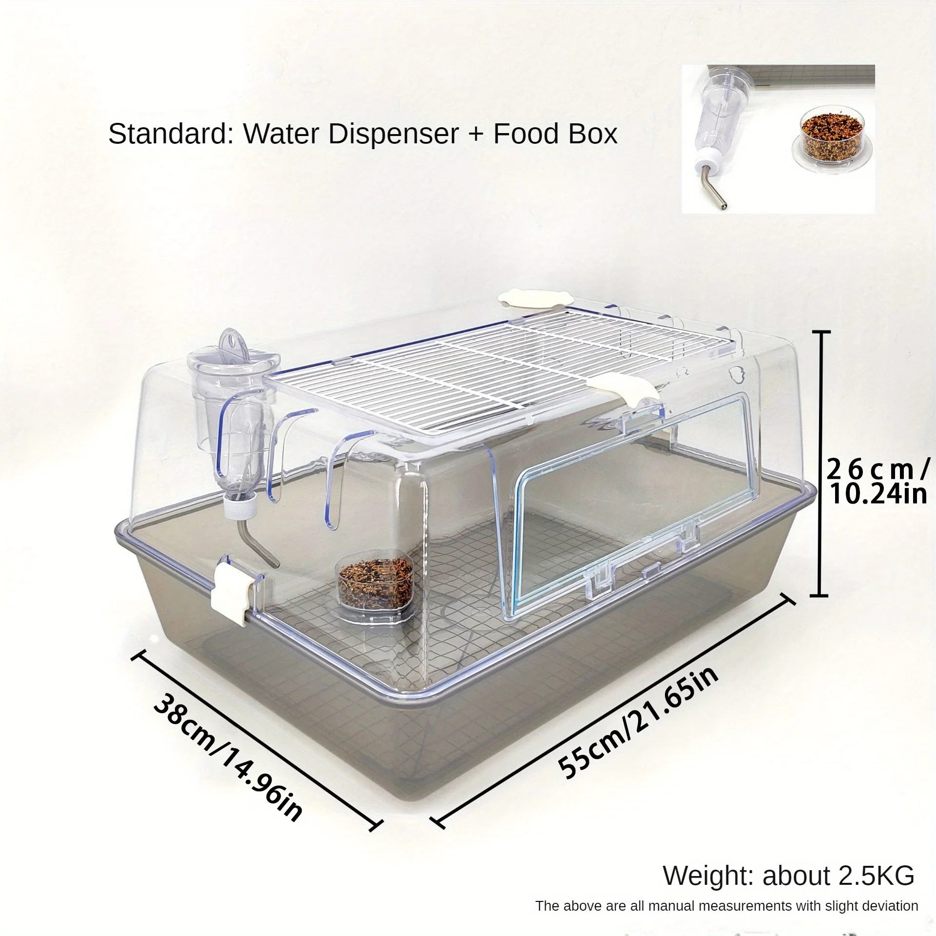 Large Acrylic Hamster Cage 1