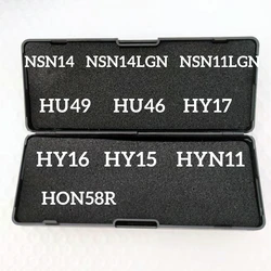 LISHI 2 IN1 TOOLS NSN14  NSN14LGN  NSN11LGN  HU49 HU46 HY17 HY16  HY15 HYN11 HON58R Locksmith Tool