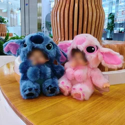 20CM Disney Seated Stitch Drag Plush Doll Mengqiqi Plush Drag Two-Tone Thumper Cute Plush Ornament Lotso Kawaii Drag Kids Toys