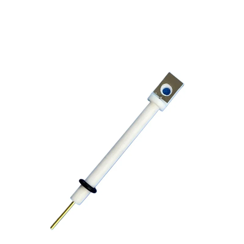 For JJ110 Platinum Electrode Clip Electrochemical PTFE Pt Working Electrode Holder Good Conductivity Corrosion‑Resistant