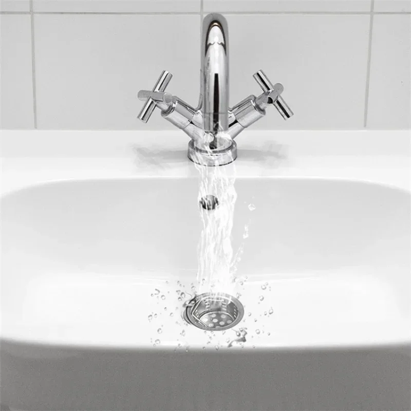 Stainless Steel Water Tank Strainer Sink Sewer Filter Waste Screen Floor Drain Hair Colanders for Kitchen Bathroom Accessories