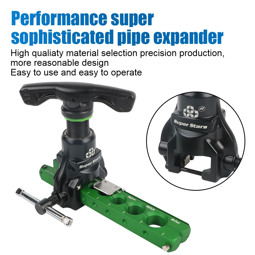 

Copper Pipe Flaring Tool Eccentric Tube Expander Tool Reamer Flaring Tool Copper Tube Expander Refrigeration Tools ST-806A