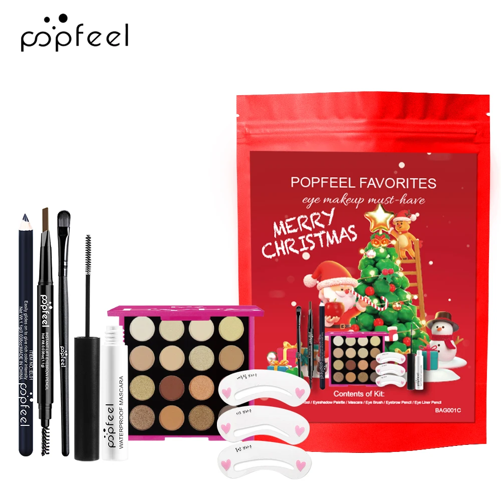 POPFEEL Favorite Mini Makeup Kit Christmas Gift for Girls Teens Women