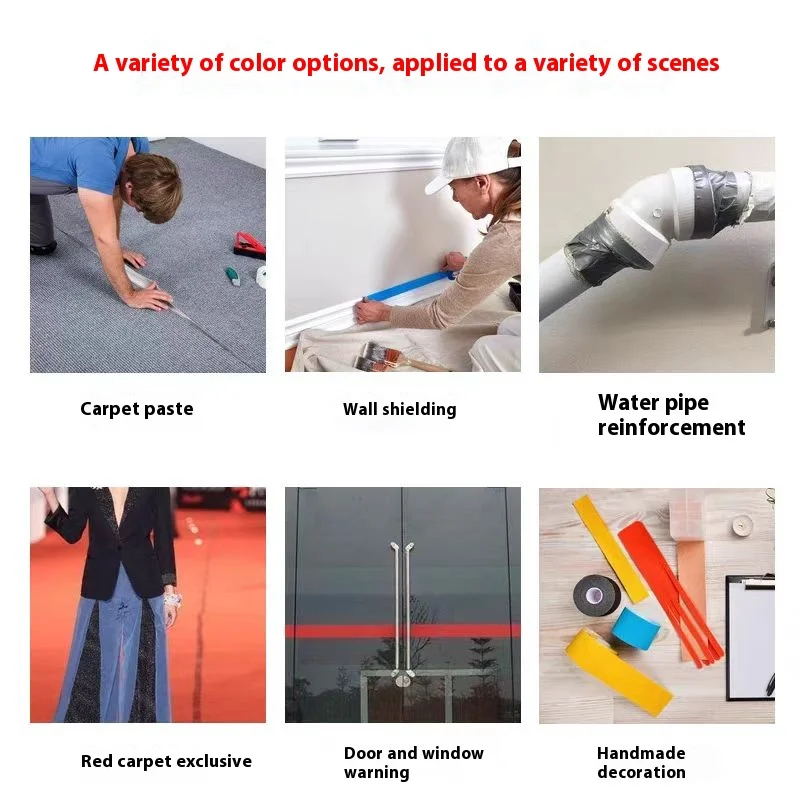 10m Super Sticky Duct Repair Tape Waterproof Strong Seal Carpet Tape DIY Home Decoration Adhesive Self Roll Craft Fix Tape