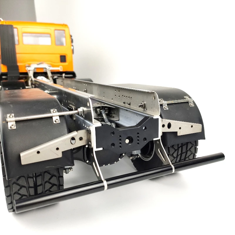 Kit de gancho de remolque trasero de Metal, piezas de enganche de remolque para Tamiya 1/14 RC Tractor volquete DIY, accesorios de actualización de camión