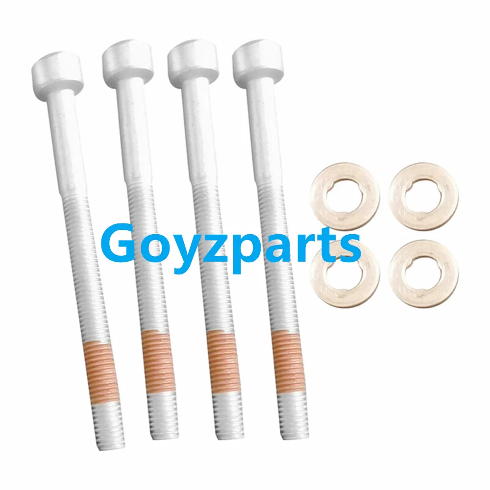 

4x Injector Bolt and Washer Seal Set A6119900122 A0009902907 A0039904012 Replace Parts for Mercedes-benz Vaneo M-class ml