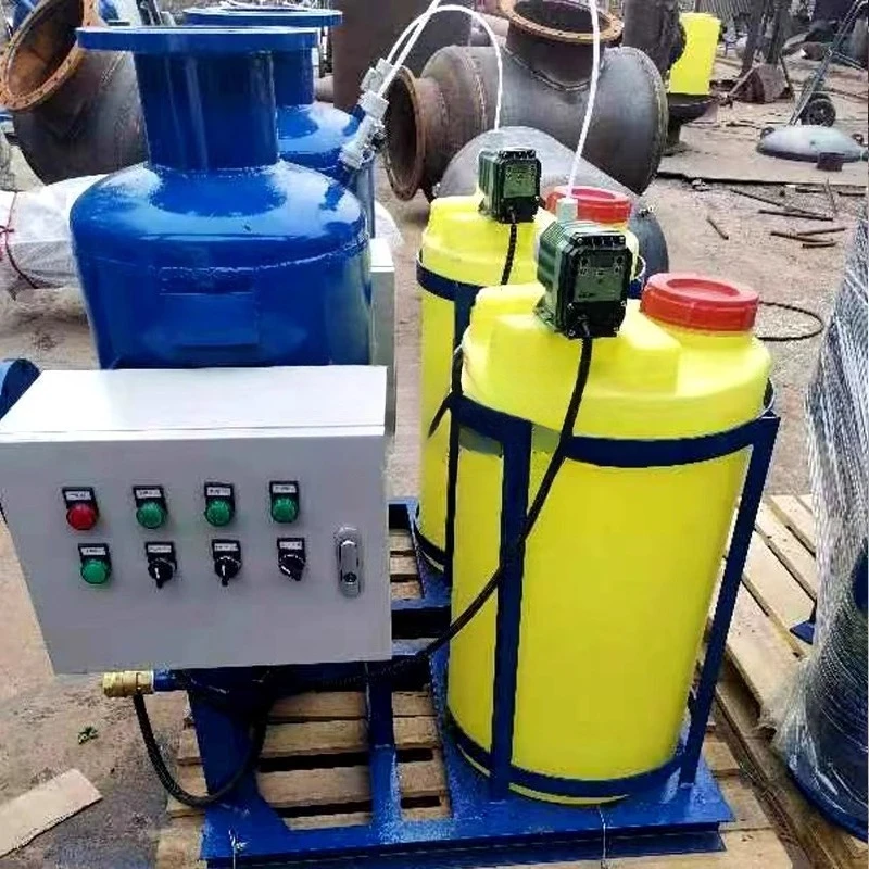 Fully automatic full-process integrated water processor Electronic descaling, sterilization and algae removal Central air