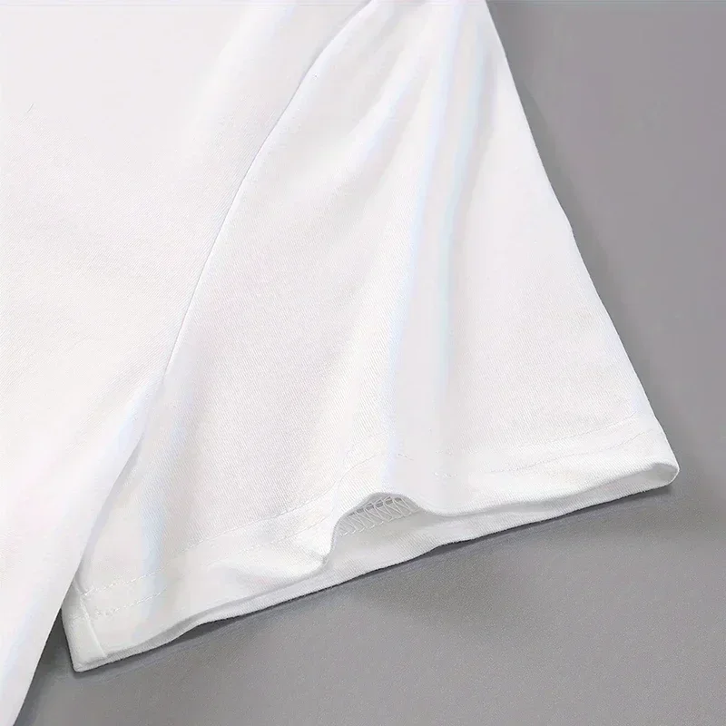 جديد الرجال النساء تي شيرت البلوز المعتاد النسخة الكورية الكرتون القط مجموعة تي شيرت مطبوع عادية قصيرة الأكمام الأزواج تي شيرت #4