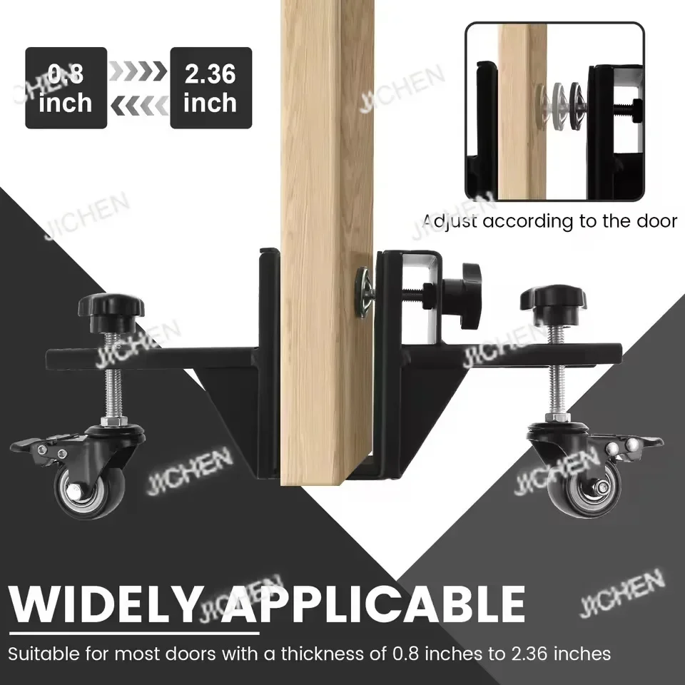 

HZ HS двухсекционная тележка для обработки дверной панели, переводный ролик, сверхмощный мобильный регулируемый утолщенный шкив, универсальная тележка